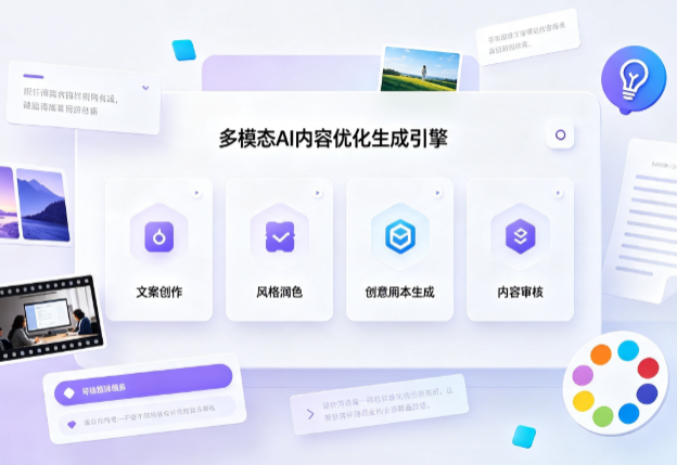 界首市AI智能内容优化创新 多模态生成技术丰富数字内容创作生态